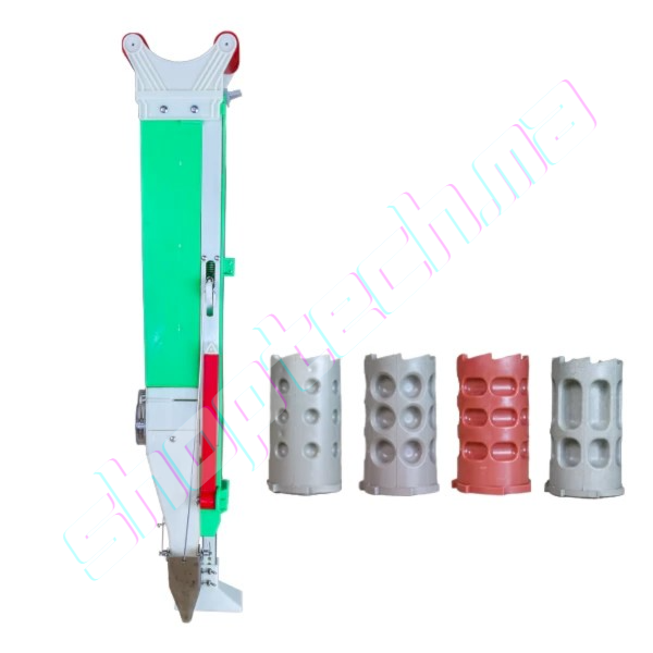 Semoir manuel portable a rangée unique