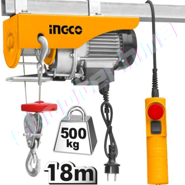 Palan électrique 900w 250kg-500kg