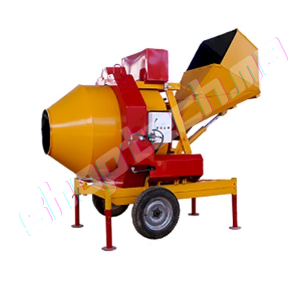 Bétonnière 750l hydraulique électrique