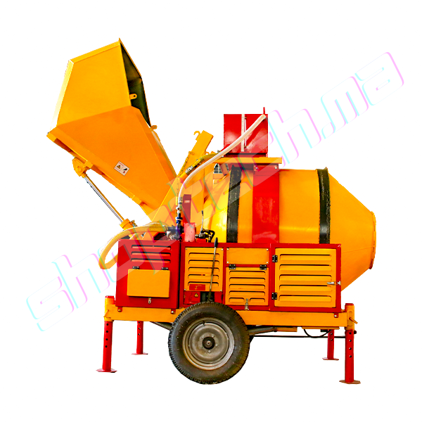 Bétonnière 1000l hydraulique électrique