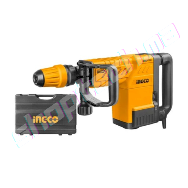 Marteau burineur 10kg 1500w + 2 burins