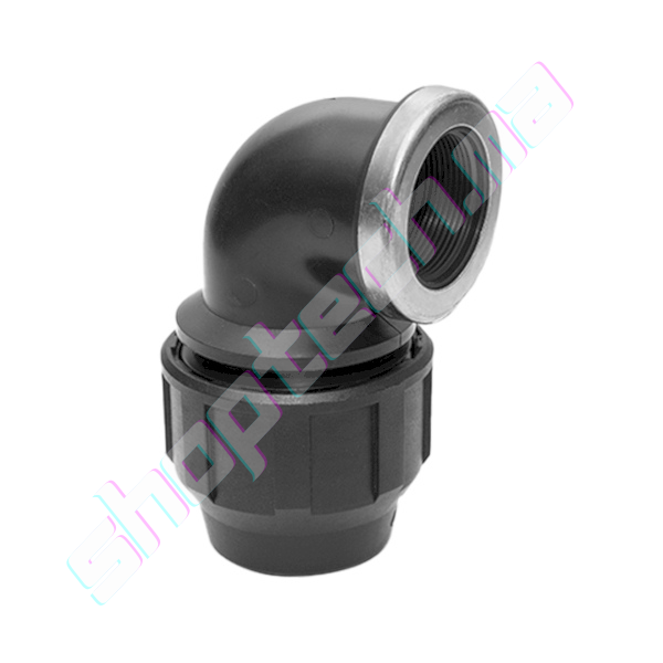 Coude femelle polyeth 90