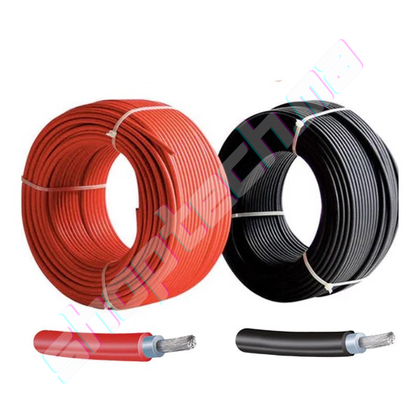 Câble solaire 1500vdc noire et rouge