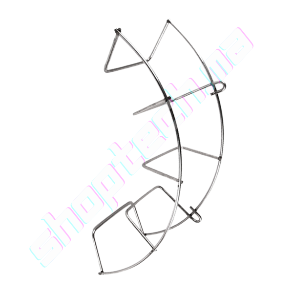 Support mural pour tuyau d'arrosage inox n.º 1