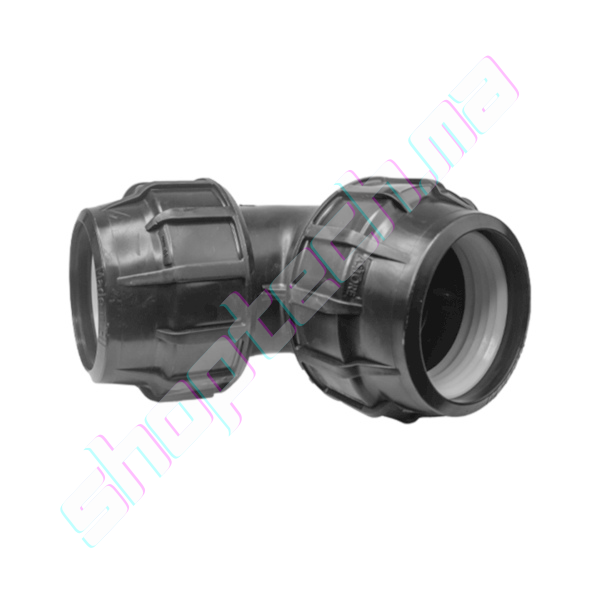 Coude egale polyeth 90